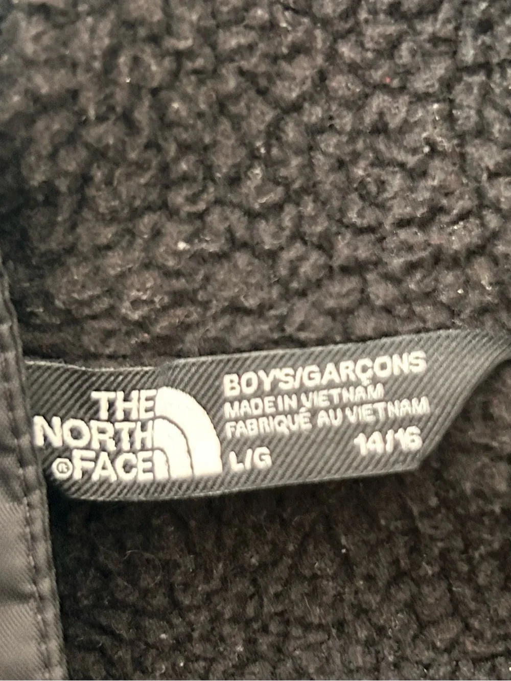 The North Face Black and Red Hooded Windbreaker Jacket